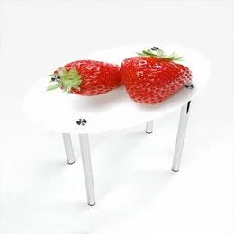 Стол обеденный Овальный Red Berry