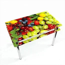 Стіл обідній Прямокутний з проходить полицею Wood Berry