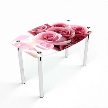 Стол обеденный Бочка Pink Roses