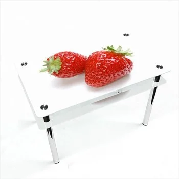Стол обеденный Прямоугольный с проходящей полкой Red Berry