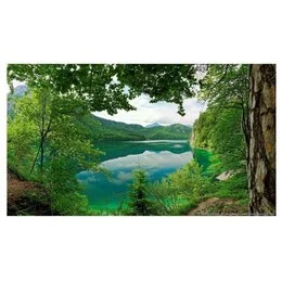 Картина FP-164 Панно Горное озеро+