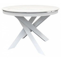 Moon Volakas white стол раскладной керамика 110-140 см